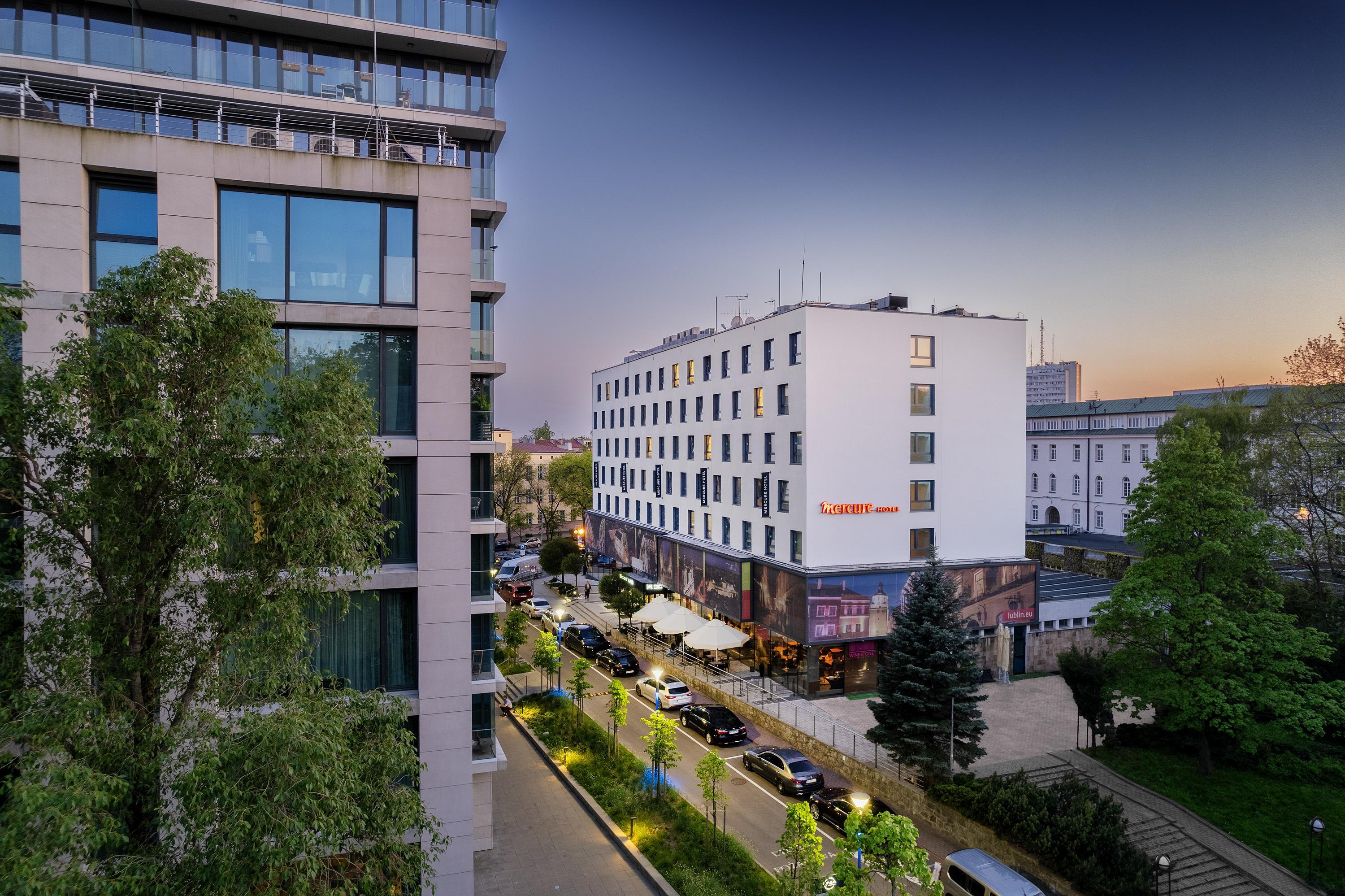 Mercure Lublin Centrum Hotell Exteriör bild