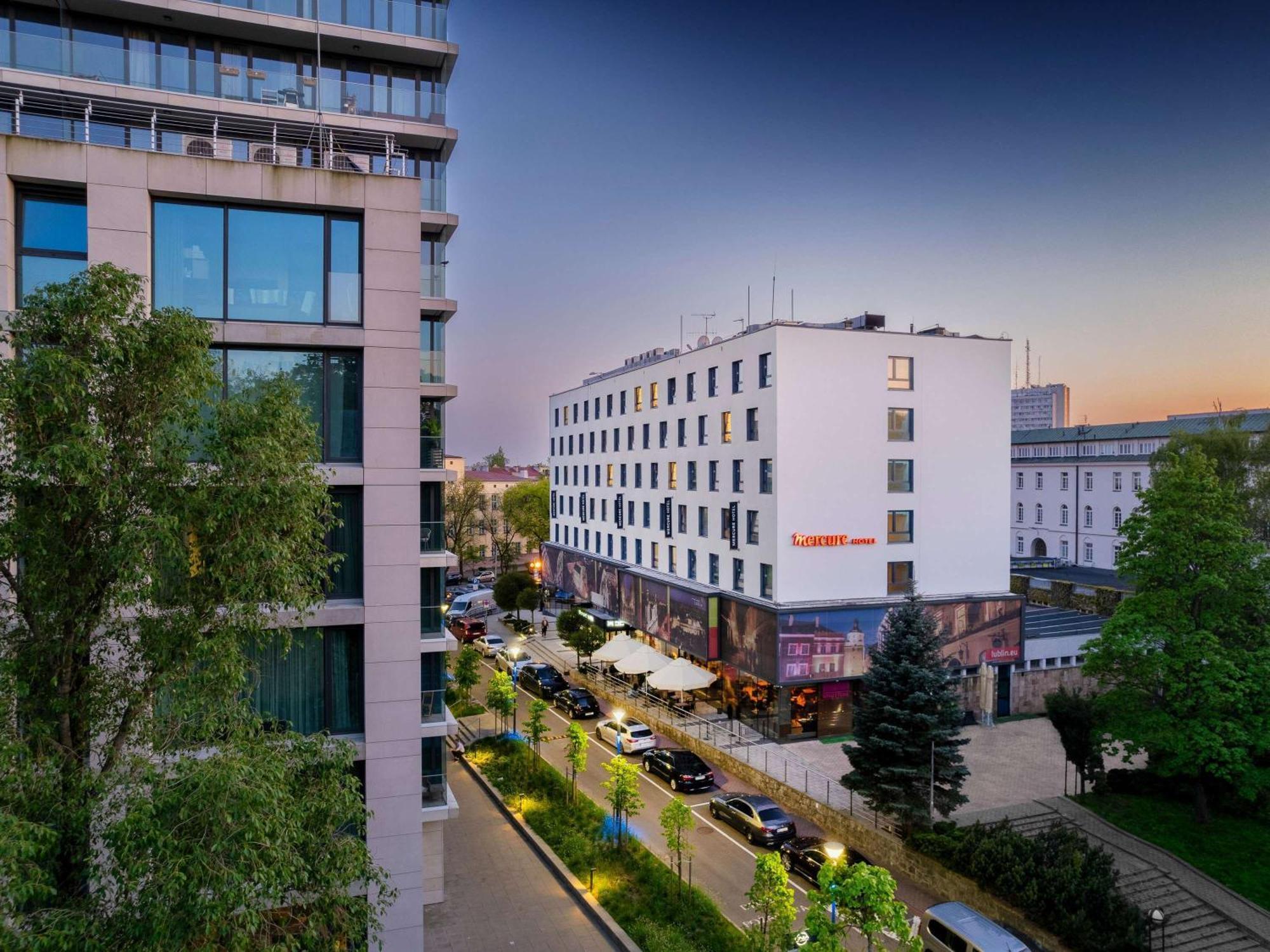 Mercure Lublin Centrum Hotell Exteriör bild